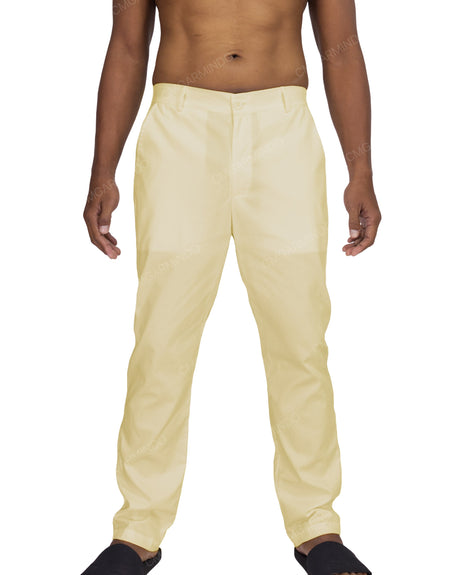 Slim Elastic Back Pants