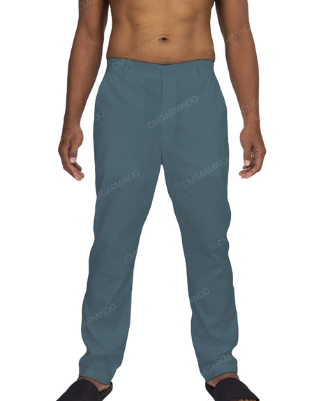 Slim Elastic Back Pants