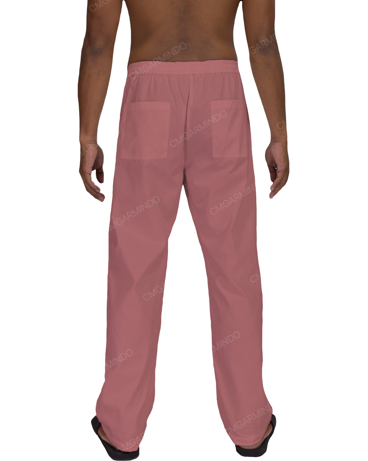 Relaxed Elastic Waist Pants