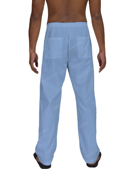 Relaxed Elastic Waist Pants