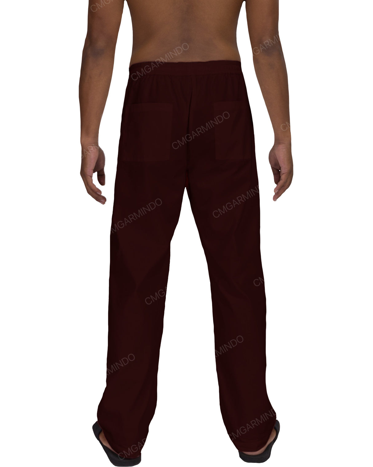Relaxed Elastic Waist Pants