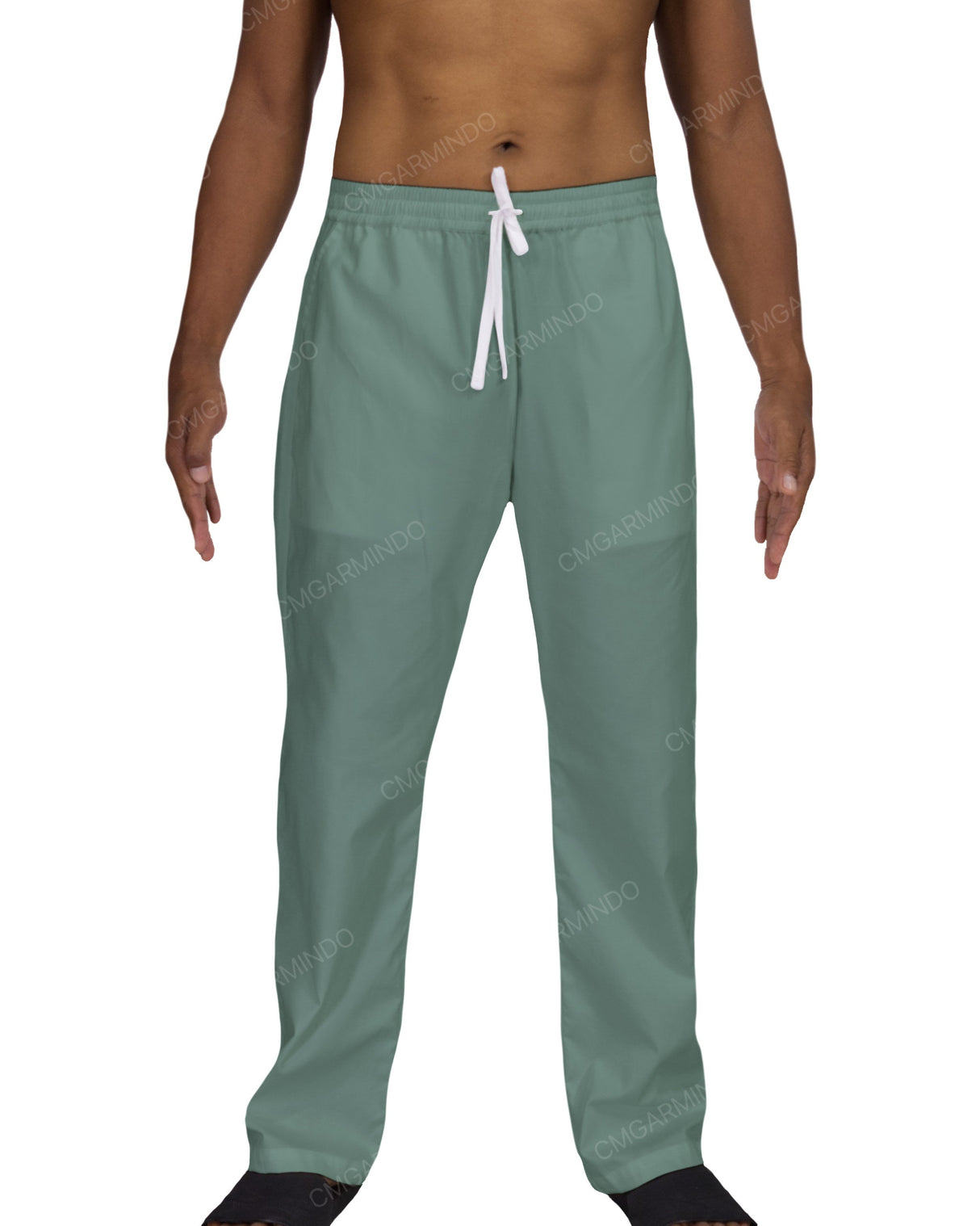 Relaxed Elastic Waist Pants