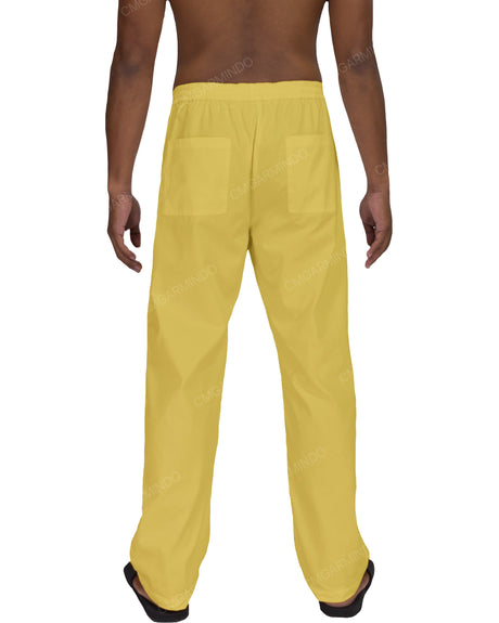 Relaxed Elastic Waist Pants