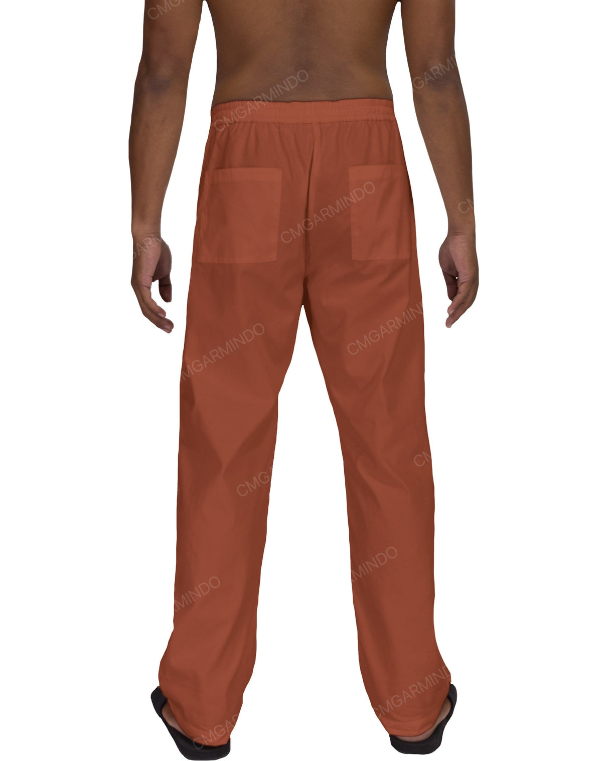 Relaxed Elastic Waist Pants