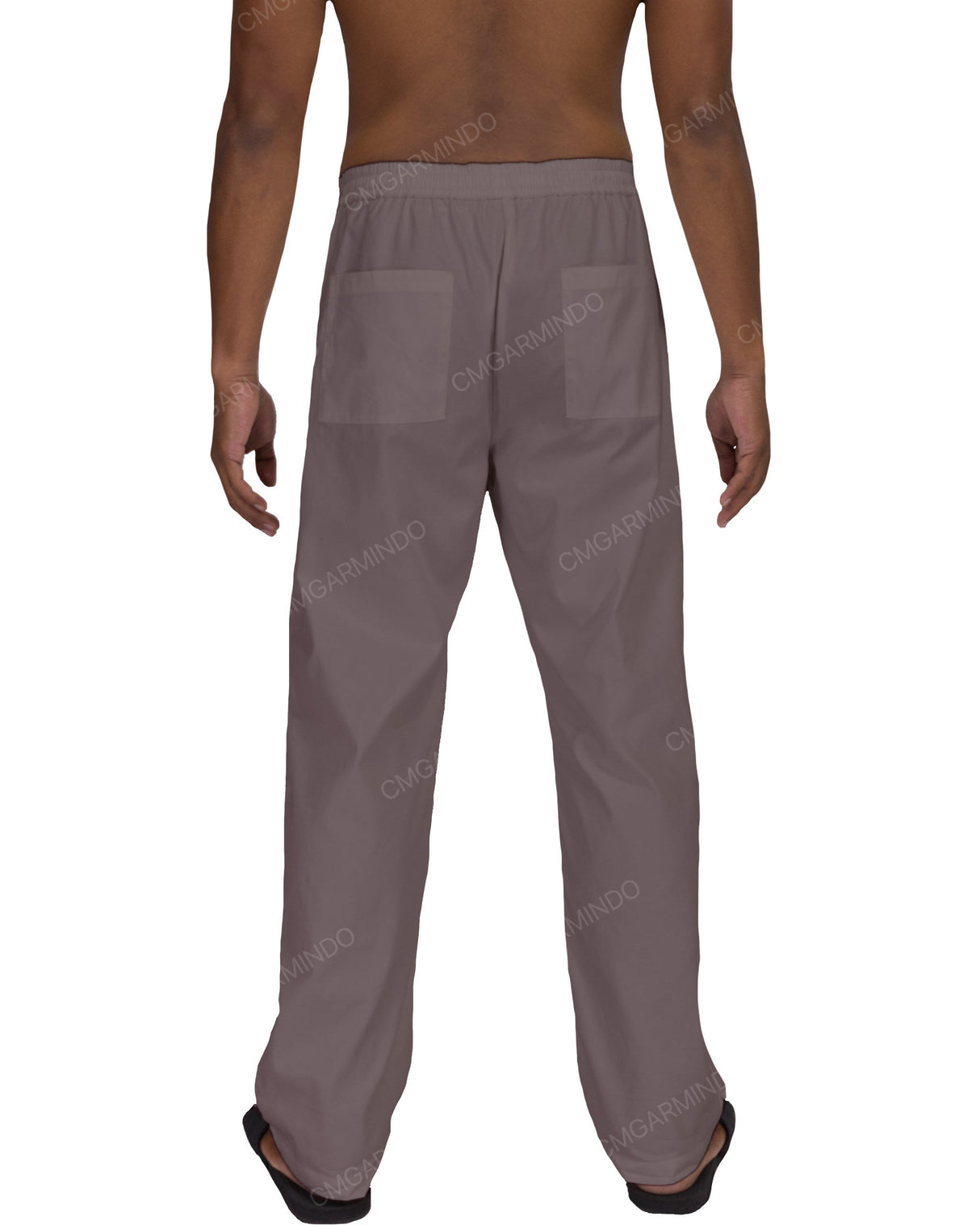 Relaxed Elastic Waist Pants