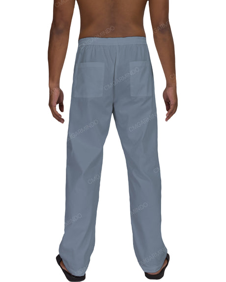Relaxed Elastic Waist Pants