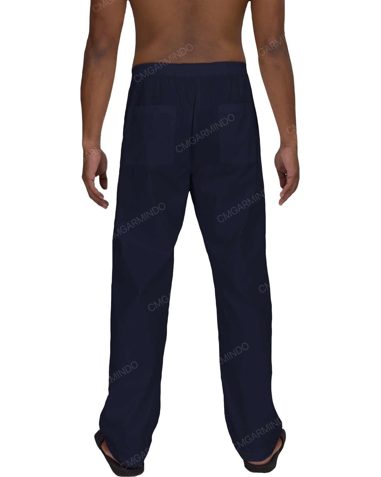 Relaxed Elastic Waist Pants
