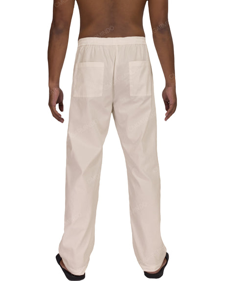 Relaxed Elastic Waist Pants