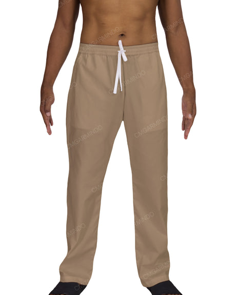 Relaxed Elastic Waist Pants
