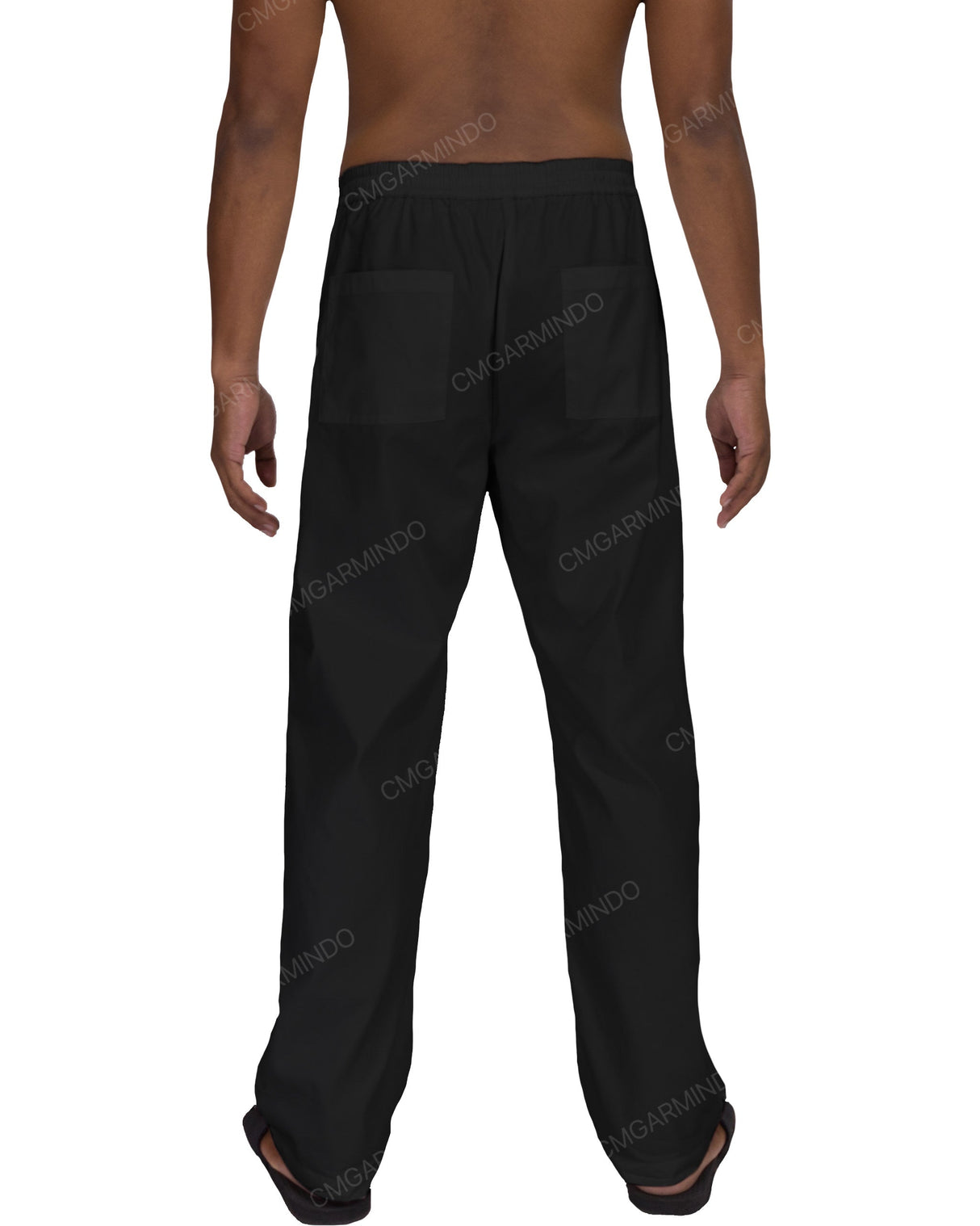Relaxed Elastic Waist Pants