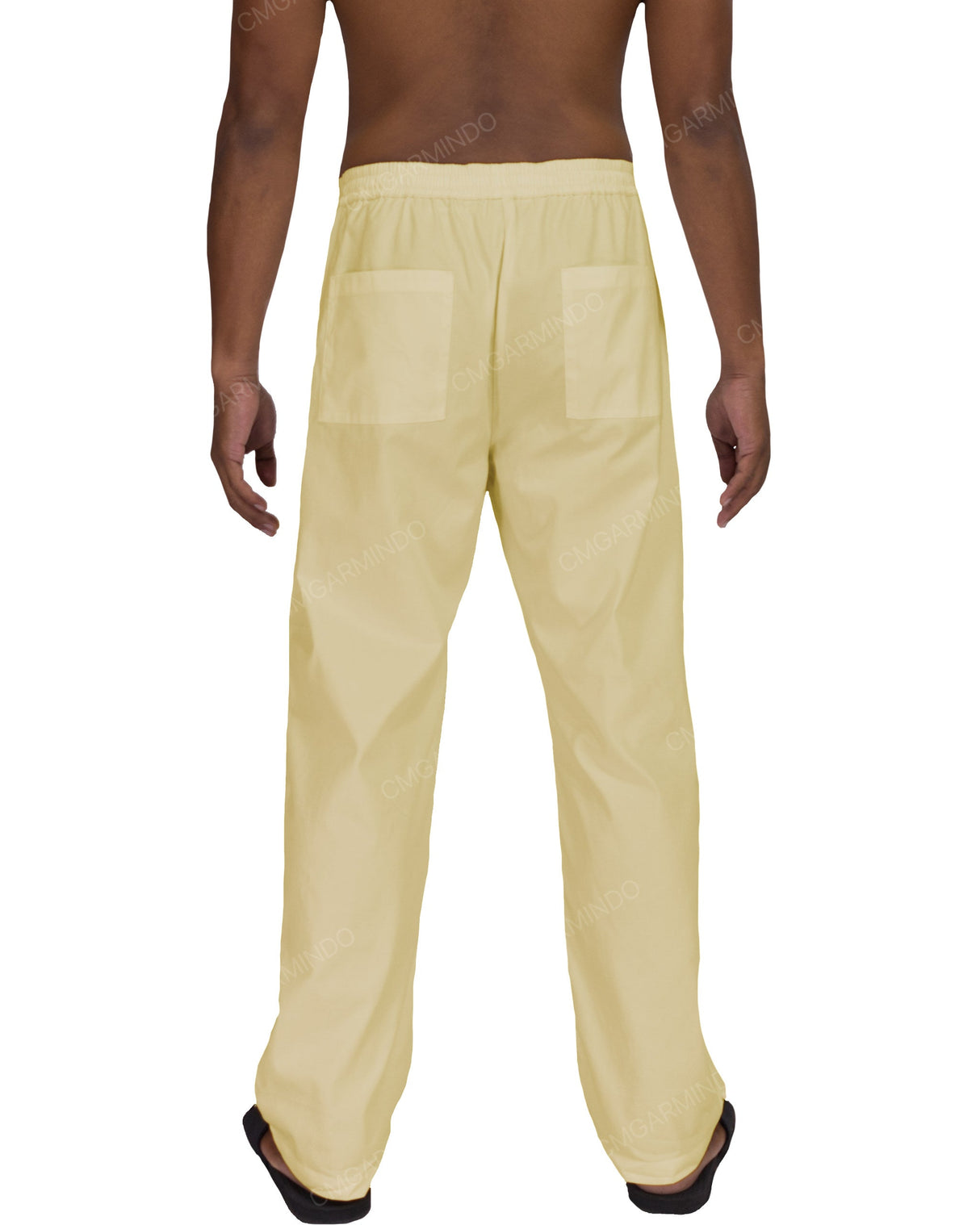 Relaxed Elastic Waist Pants