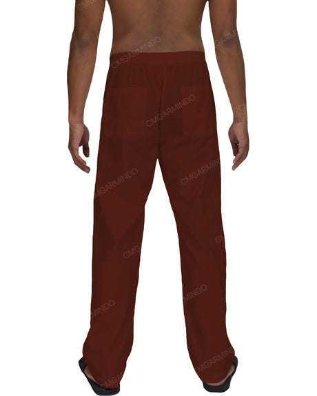 Relaxed Elastic Waist Pants