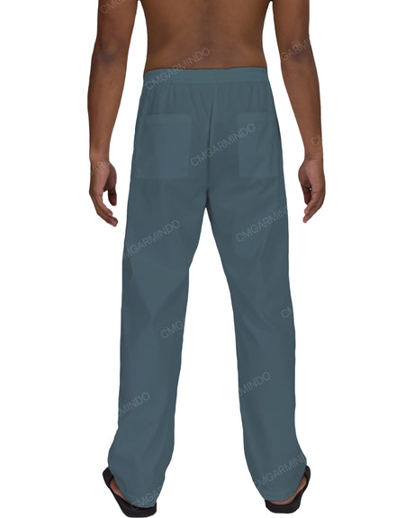 Relaxed Elastic Waist Pants