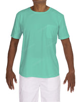Short Sleeve Boat Neck T-Shirt