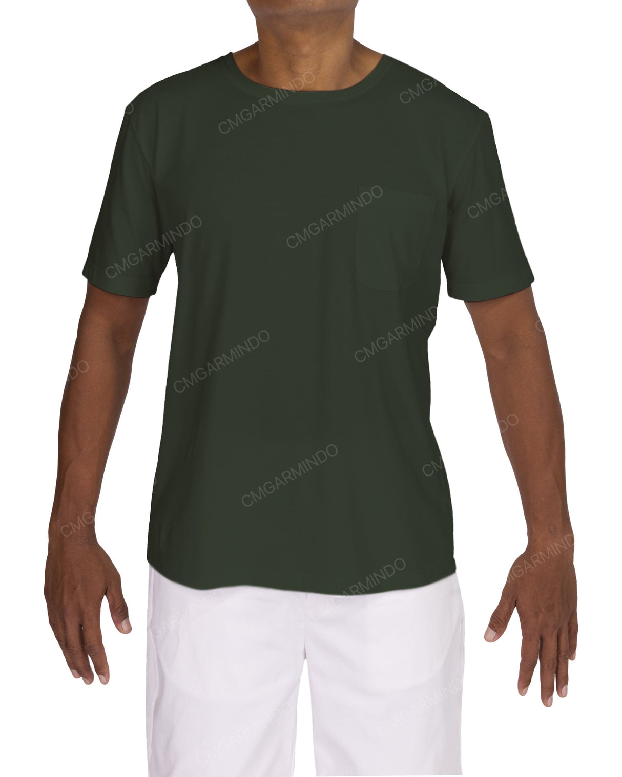 Short Sleeve Boat Neck T-Shirt