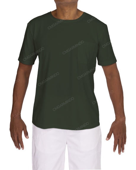 Short Sleeve Boat Neck T-Shirt