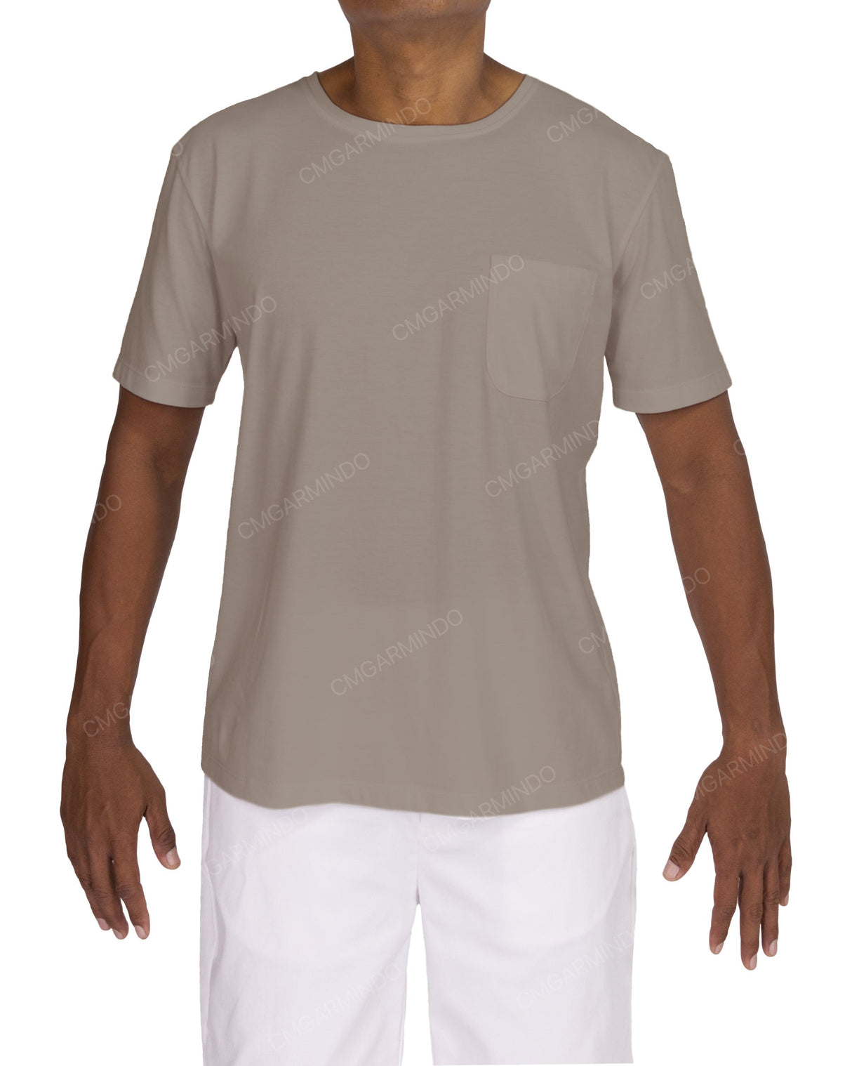 Short Sleeve Boat Neck T-Shirt