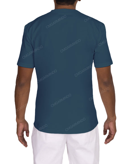 Short Sleeve Henley T-shirt