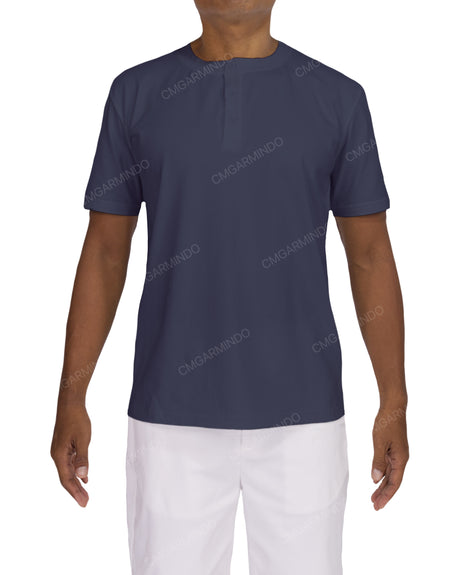Short Sleeve Henley T-shirt
