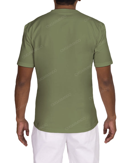 Short Sleeve Henley T-shirt