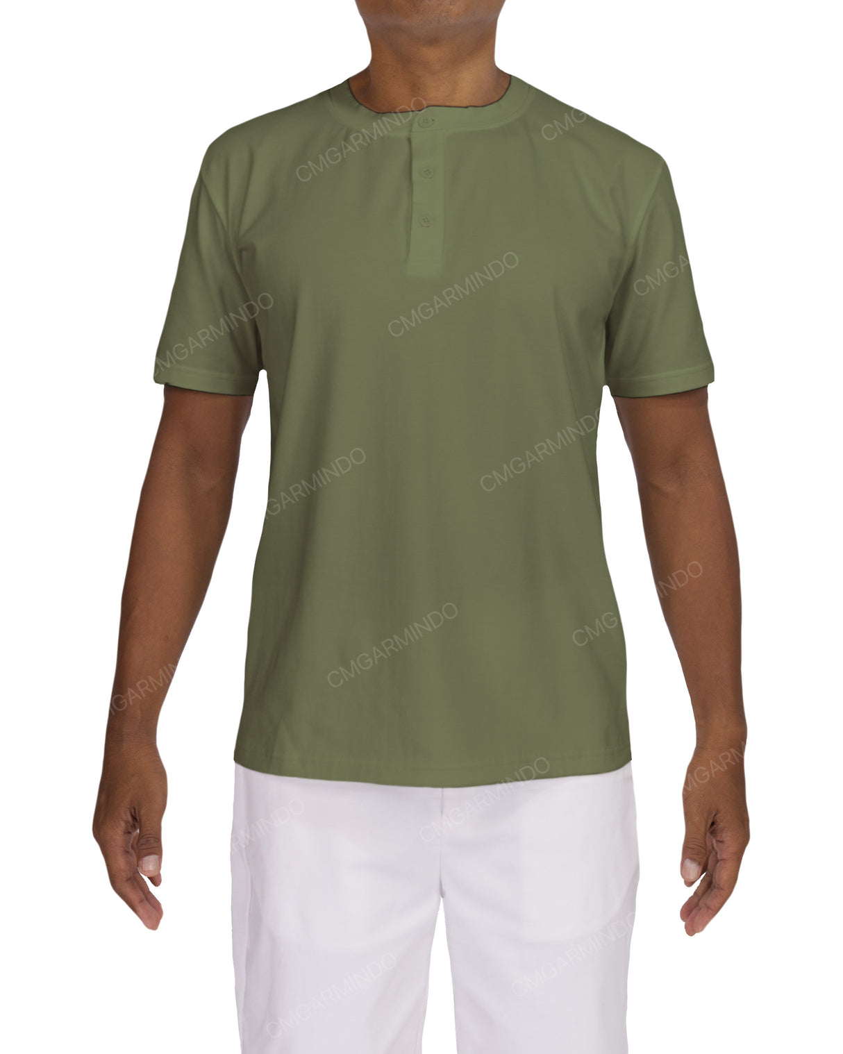 Short Sleeve Henley T-shirt