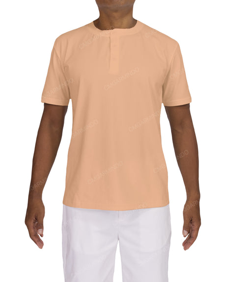 Short Sleeve Henley T-shirt