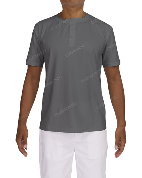 Short Sleeve Henley T-shirt