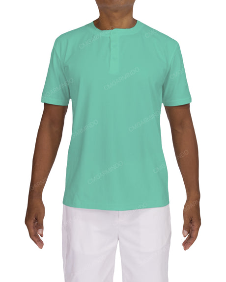 Short Sleeve Henley T-shirt