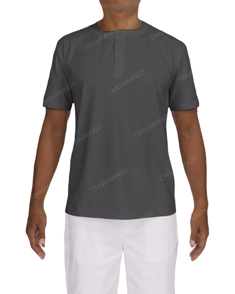 Short Sleeve Henley T-shirt
