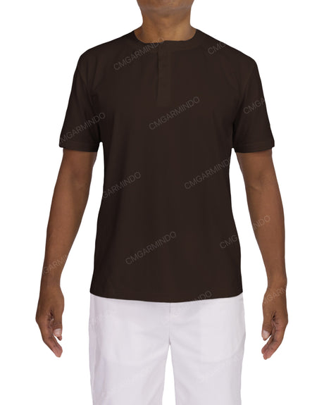Short Sleeve Henley T-shirt
