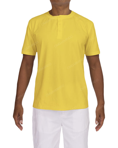 Short Sleeve Henley T-shirt