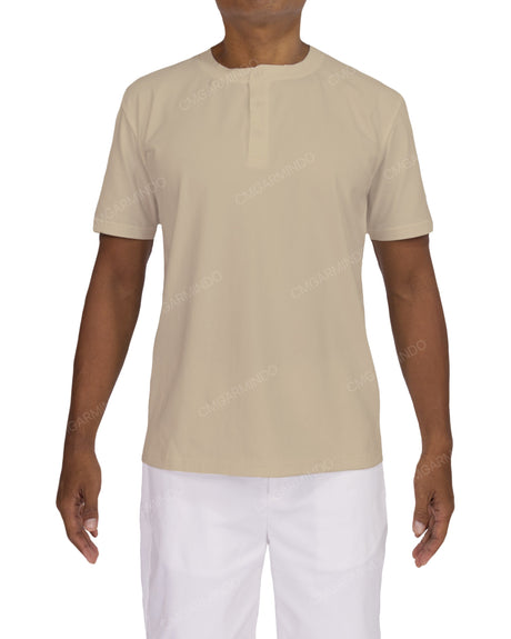 Short Sleeve Henley T-shirt