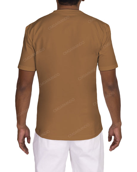 Short Sleeve Henley T-shirt