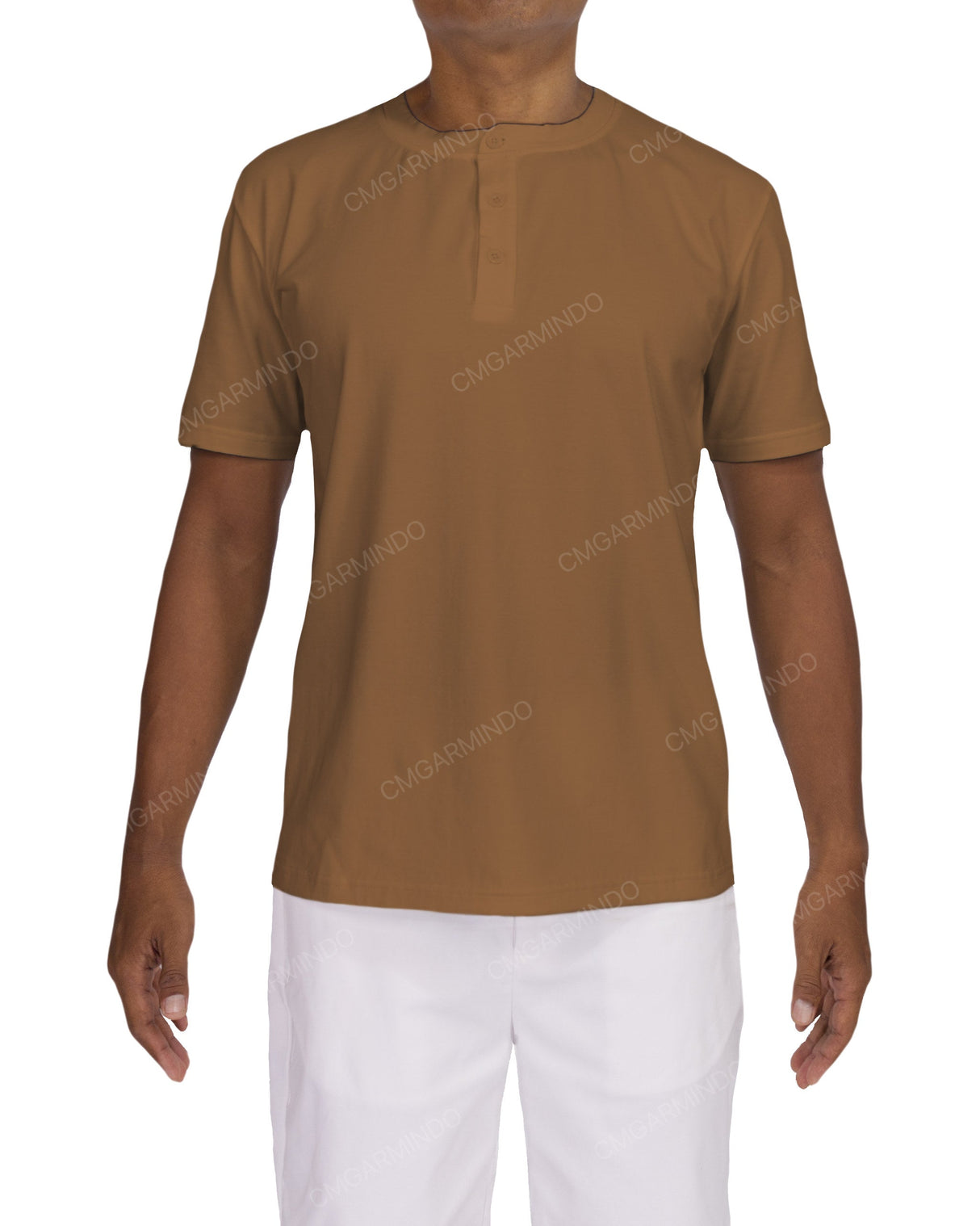 Short Sleeve Henley T-shirt