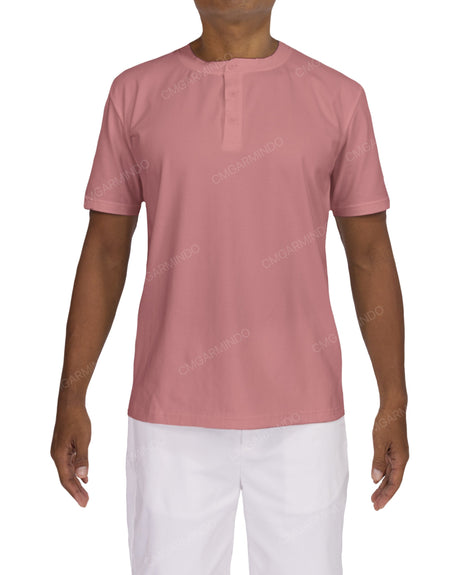 Short Sleeve Henley T-shirt