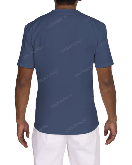 Short Sleeve Henley T-shirt