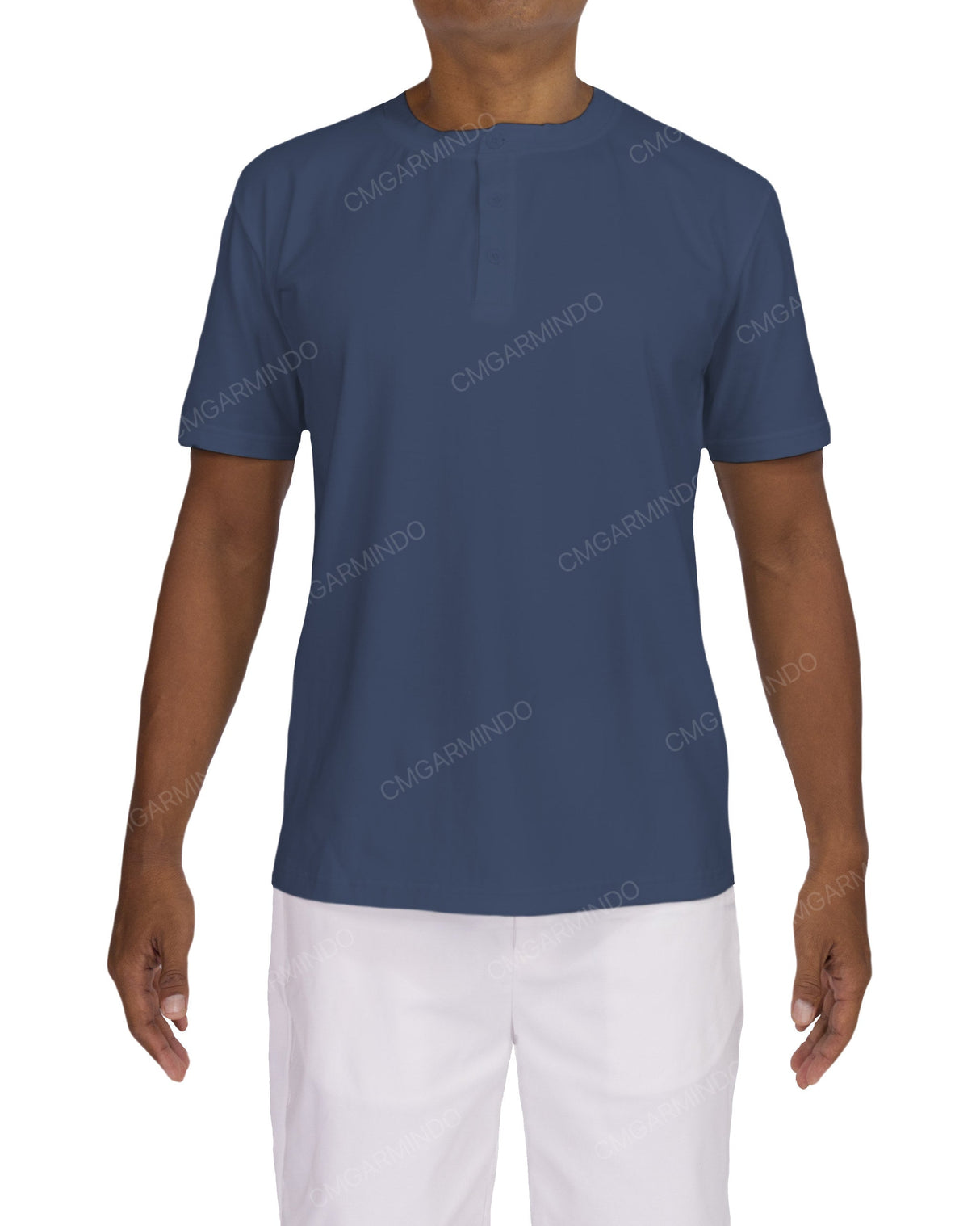 Short Sleeve Henley T-shirt