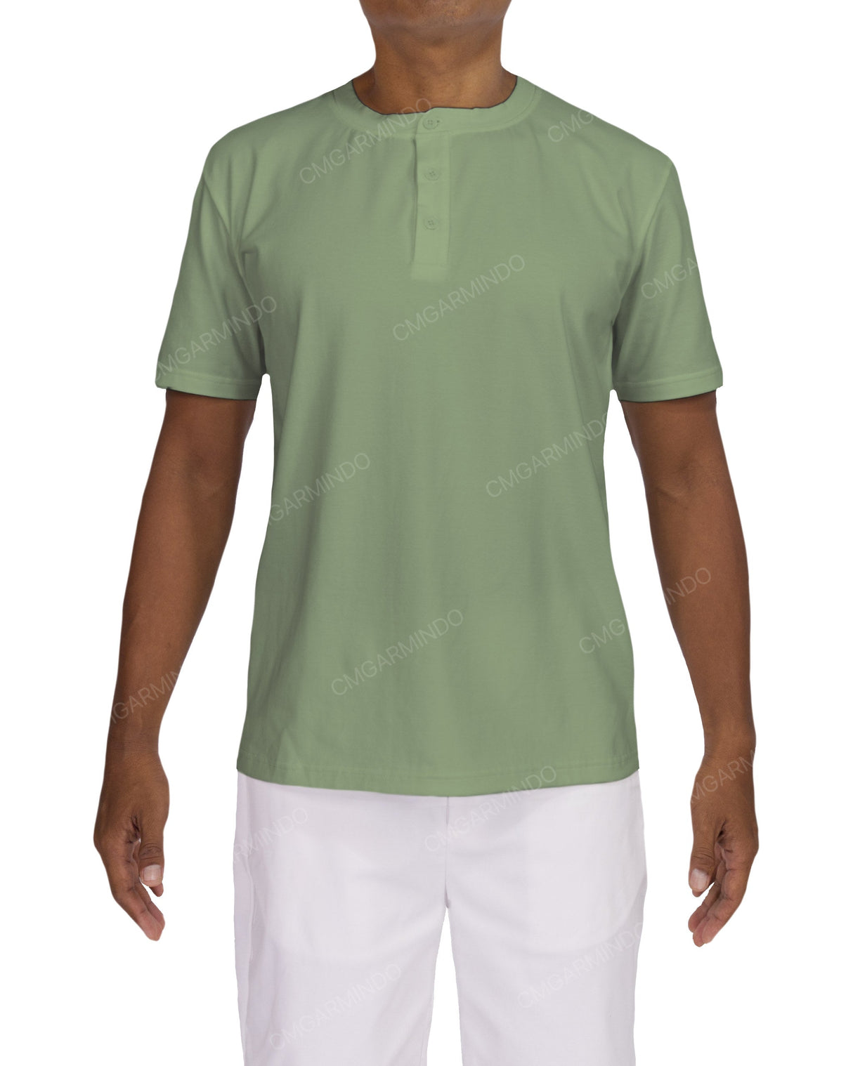 Short Sleeve Henley T-shirt