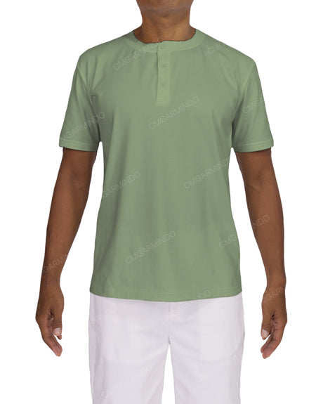 Short Sleeve Henley T-shirt