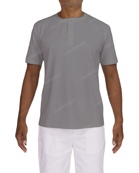 Short Sleeve Henley T-shirt