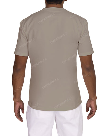 Short Sleeve Henley T-shirt