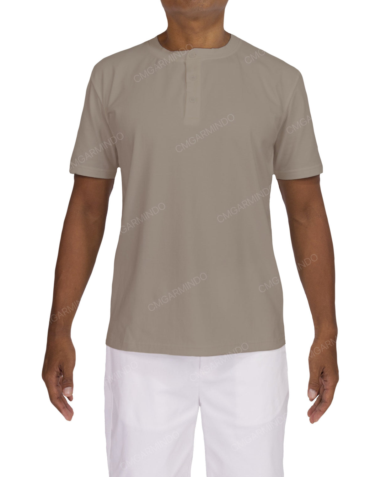 Short Sleeve Henley T-shirt