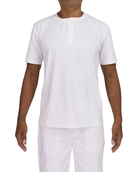 Short Sleeve Henley T-shirt