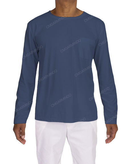 Long Sleeve Boat Neck T-shirt