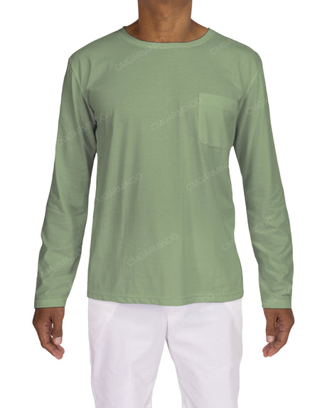 Long Sleeve Boat Neck T-shirt