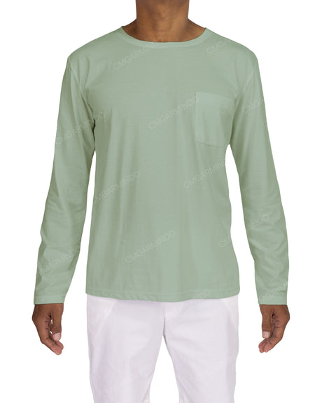 Long Sleeve Boat Neck T-shirt