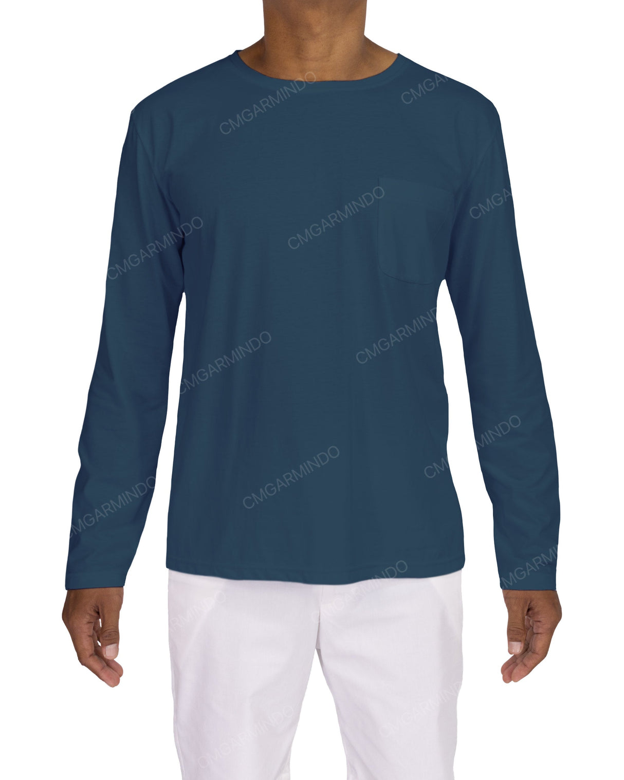 Long Sleeve Boat Neck T-shirt