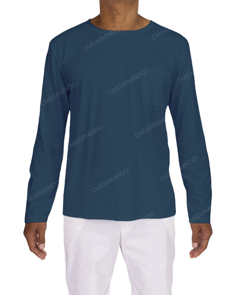 Long Sleeve Boat Neck T-shirt