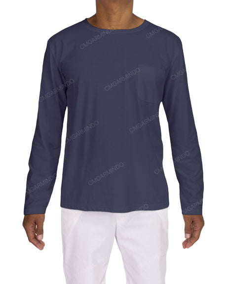 Long Sleeve Boat Neck T-shirt