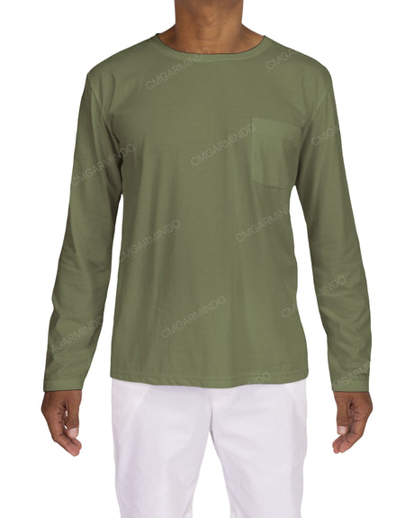 Long Sleeve Boat Neck T-shirt
